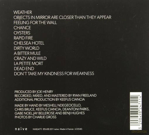 Meshell Ndegeocello: Weather [CD]