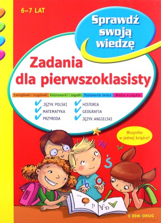 Zadania dla pierwszoklasisty [KSIĄŻKA]