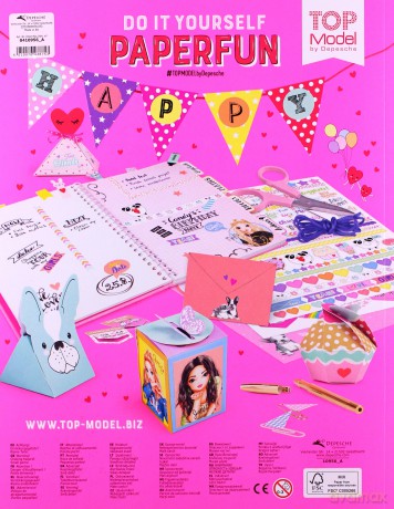 Zestaw papierniczy DIY Top model