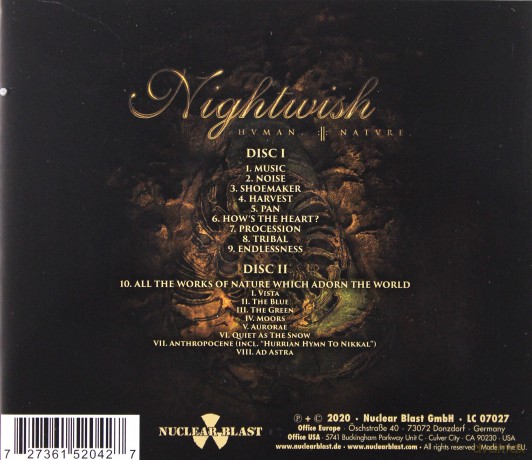 Nightwish: Human Nature [2CD]