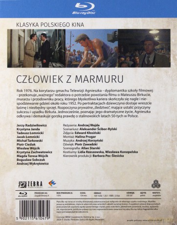 Człowiek z marmuru [Blu-Ray]