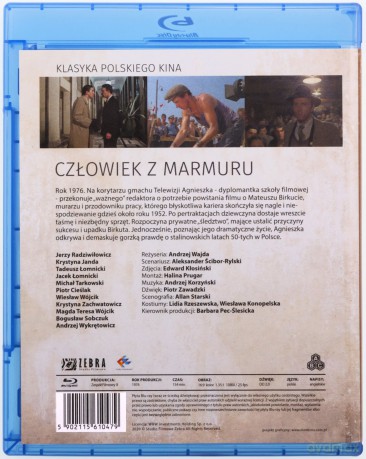 Człowiek z marmuru [Blu-Ray]