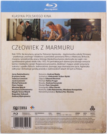 Człowiek z marmuru [Blu-Ray]
