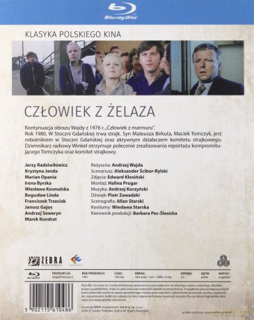 Człowiek z żelaza [Blu-Ray]