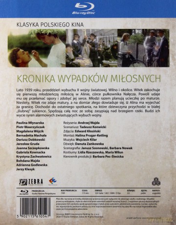 Kronika wypadków miłosnych [Blu-Ray]
