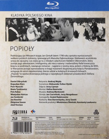 Popioły [Blu-Ray]