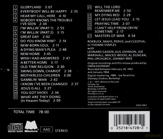 The Staples Singers: Great Day [CD]