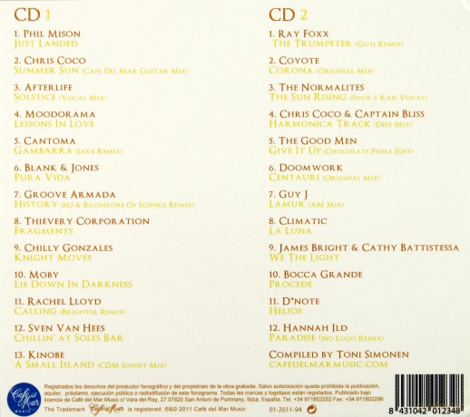Cafe Del Mar - Terrace Mix [2CD]