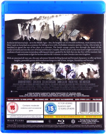 Arn Knight Templar (Templariusze. Miłość i krew) [Blu-Ray]