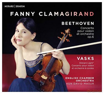 Beethoven Vaskss: Concerto Pour Violon Clamagirand Masur English Chamber Orchestra (digipack) [CD]