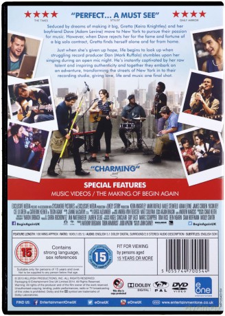 Begin Again (Zacznijmy od nowa) [DVD]