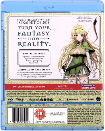 How Not To Summon A Demon Lord [2xBlu-Ray]