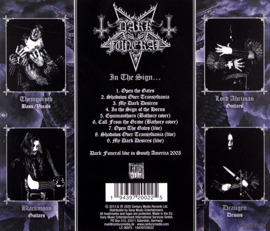 Dark Funeral: In The Sign... (+ Bonus) [CD]