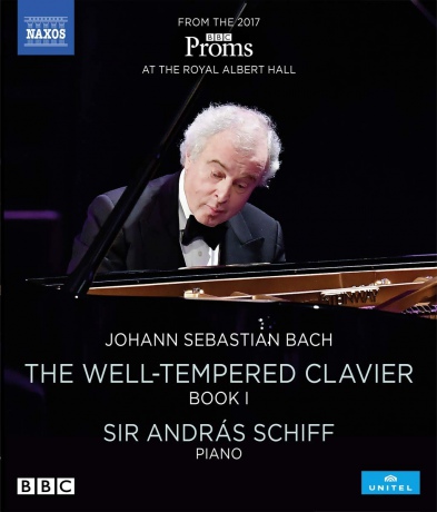 Sir Andras Schiff: Johann Sebastian Bach: The Well-Tempered Clavier. Book I [2xBlu-Ray]
