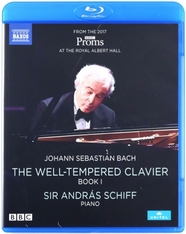 Sir Andras Schiff: Johann Sebastian Bach: The Well-Tempered Clavier. Book I [2xBlu-Ray]