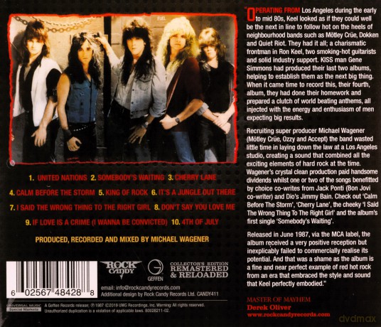 Keel: Keel [CD]