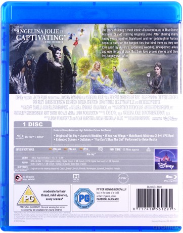 Maleficent 2 (Czarownica 2) (Disney) [Blu-Ray]