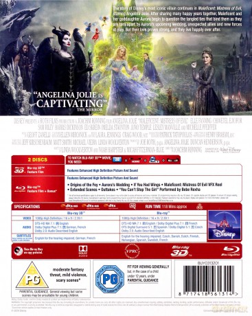 Maleficent 2 (Czarownica 2) [Blu-Ray 3D]+[Blu-Ray]