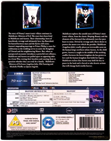 Maleficent 2 - Movie Collection (Czarownica 1-2) [2xBlu-Ray]