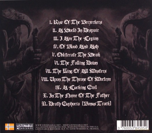 Berzerker Legion: Obliterate The Weak (Limited) [CD]