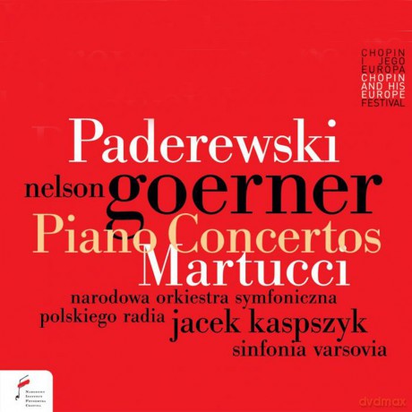 Nelson Goerner. Polish National Radio Symphony Orchestra: Paderewski/ Martucci: Piano Concertos [CD]