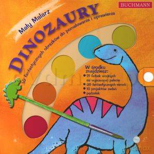Dinozaury Mały Malarz [KSIĄŻKA]