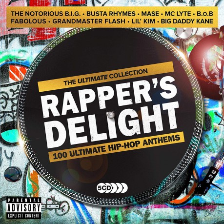 Rappers Delight - Ultimate Hip-Hop Anthems [5CD]