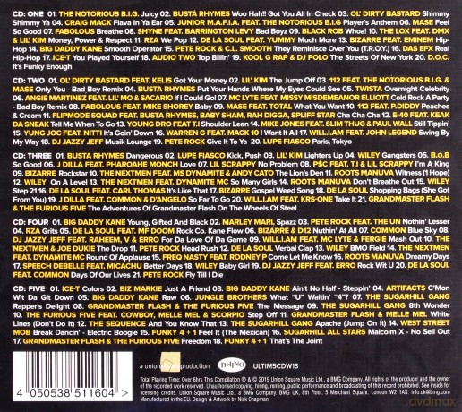 Rappers Delight - Ultimate Hip-Hop Anthems [5CD]