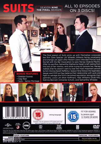 Suits: Season 9 (W garniturach) [3DVD]