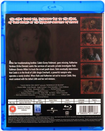 Tales From The Crypt Presents Bordello Of Blood (Opowieści z krypty: Orgia krwi) [Blu-Ray]