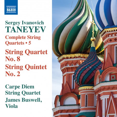 Carpe Diem String Quartet: Taneyevstring Qtets 8 2 [CD]