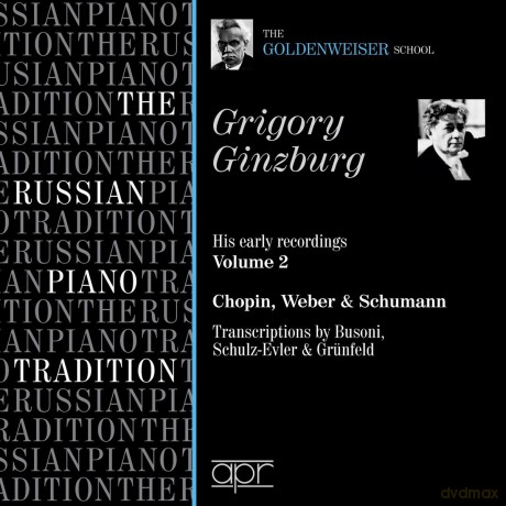 Grigory Ginzburg: The Goldenweiser School [CD]
