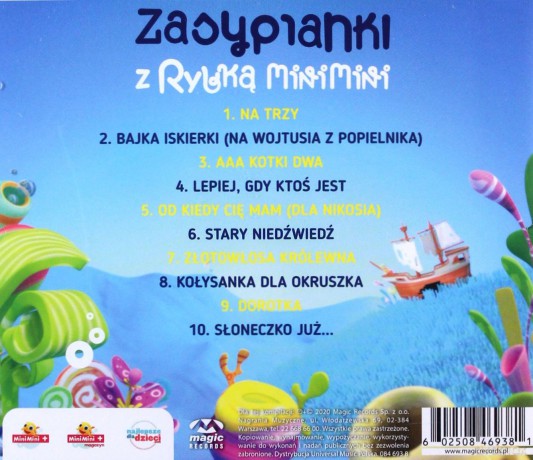 Zasypianki z Rybką Mini Mini [CD]
