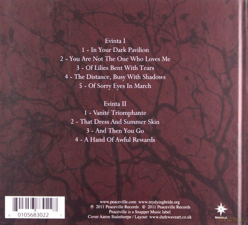 My Dying Bride: Evinta [2CD]