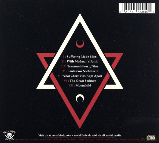 Blaze Of Perdition: The Harrowing Of Hearts (Limited) (digipack) [CD]