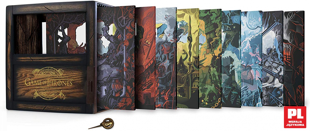 Gra o Tron Sezon 1-8 [BOX] [33xBlu-Ray]