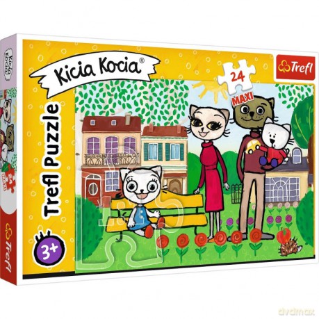 TREFL 24 MAXI Zabawy Kici Koci [PUZZLE]
