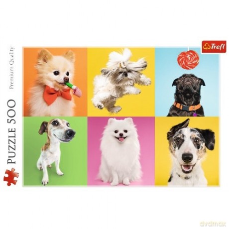 TREFL 500 el. Psy [PUZZLE]