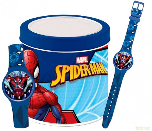 Zegarek analogowy w puszce DIAKAKIS Spider man