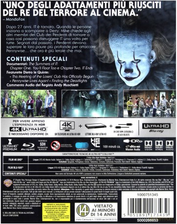 It Chapter Two (To: Rozdział 2) [Blu-Ray 4K]+[Blu-Ray]
