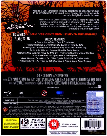 Friday the 13th (Piątek trzynastego) (steelbook) [Blu-Ray]