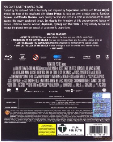 Liga Sprawiedliwości (steelbook) [Blu-Ray]