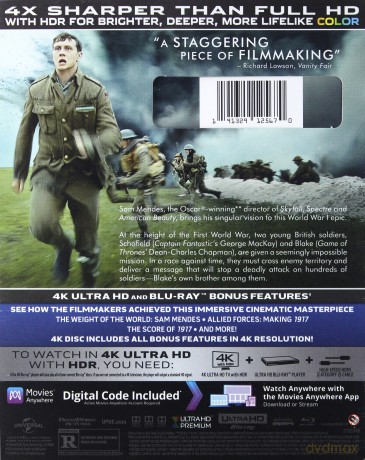 1917 [Blu-Ray 4K]+[Blu-Ray]