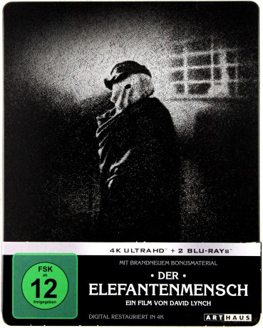 The Elephant Man (Człowiek słoń) (steelbook) [Blu-Ray 4K]+[2xBlu-Ray]