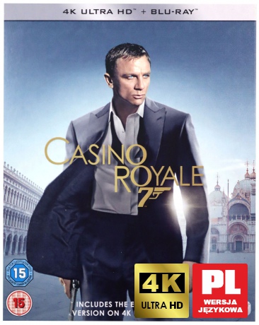 007 James Bond Casino Royale [Blu-Ray 4K]+[Blu-Ray]