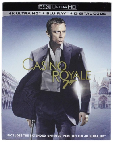 007 James Bond Casino Royale [Blu-Ray 4K]+[Blu-Ray]
