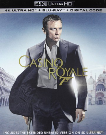 007 James Bond Casino Royale [Blu-Ray 4K]+[Blu-Ray]