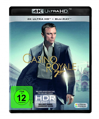 007 James Bond Casino Royale [Blu-Ray 4K]+[Blu-Ray]