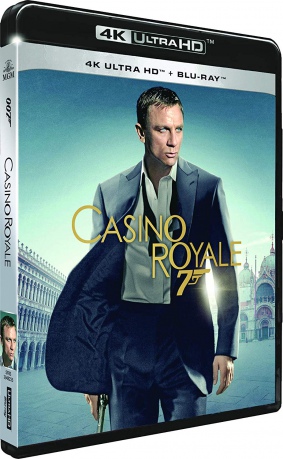 007 James Bond Casino Royale [Blu-Ray 4K]+[Blu-Ray]