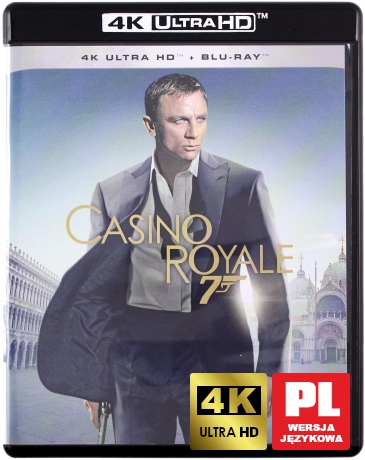 007 James Bond Casino Royale [Blu-Ray 4K]+[Blu-Ray]